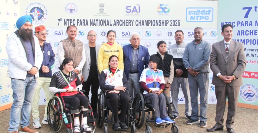 नेशनल आर्चरी चैंपियनशिप में पहली बार दृष्टिबाधित (ब्लाइंड) खिलाड़ियों ने किया कौशल का प्रदर्शन