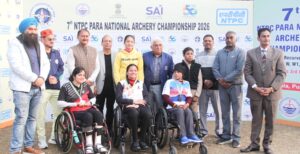 नेशनल आर्चरी चैंपियनशिप में पहली बार दृष्टिबाधित (ब्लाइंड) खिलाड़ियों ने किया कौशल का प्रदर्शन