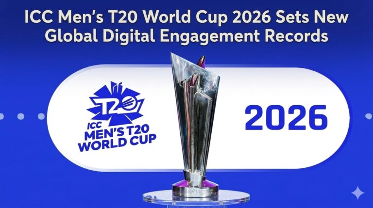 ICC Men’s T20 World Cup 2026 Sets New Global Digital Engagement Records