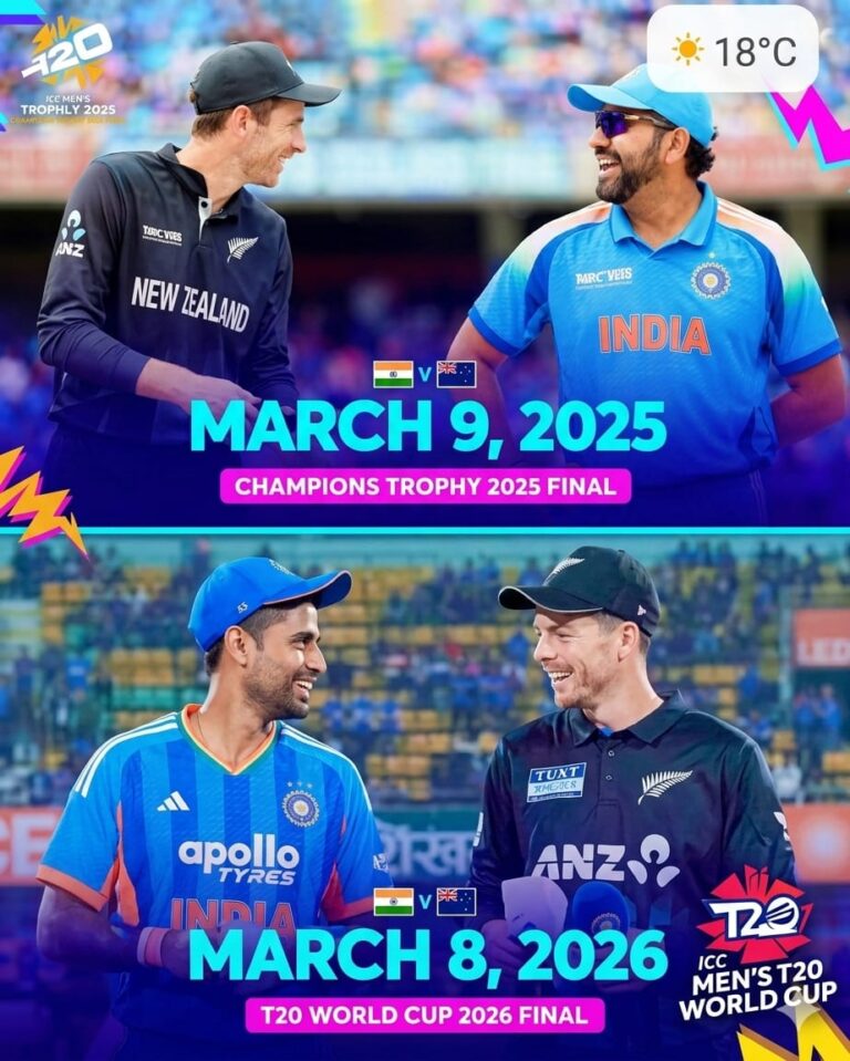 India Edge Closer to T20 World Cup Title / Finals on 8th March 2026