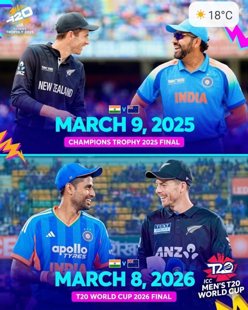 India Edge Closer to T20 World Cup Title / Finals on 8th March 2026