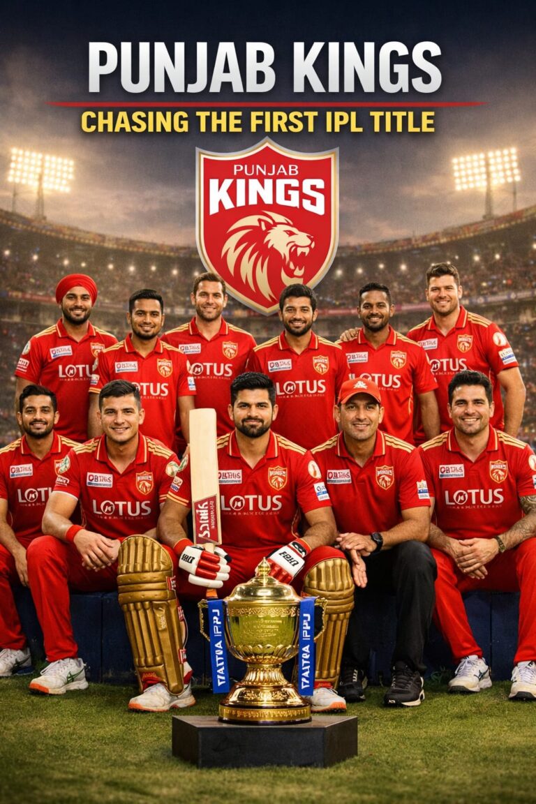 IPL 2026: Punjab Kings Aim for Historic First Title with Power-Packed Squad