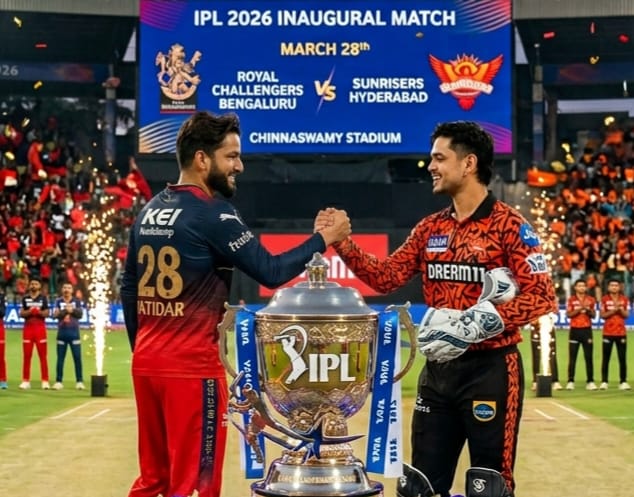 IPL 2026 – Defending Champs RCB Begin Title Defence Against Explosive SRH