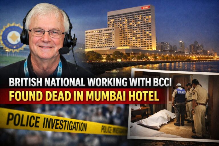 ब्रिटिश नागरिक, आईपीएल मैचों के लिए बीसीसीआई के साथ काम कर रहे इंजीनियर की मुंबई के होटल में मौत