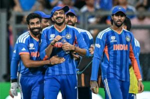 Thriller Propels India into T20 World Cup Final / India beat England by 7 runs in high-scoring semifinal at Wankhede