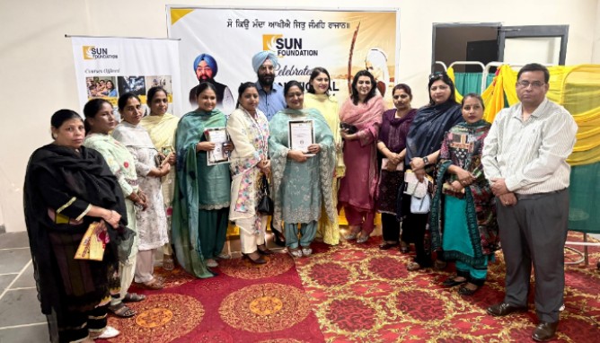 ਸਨ ਫਾਊਂਡੇਸ਼ਨ ਅਤੇ ਪਟਿਆਲਾ ਸਕਿਲ ਸੈਂਟਰ ਨੇ ਮਨਾਇਆ ਇੰਟਰਨੈਸ਼ਨਲ ਵੂਮਨ ਡੇ