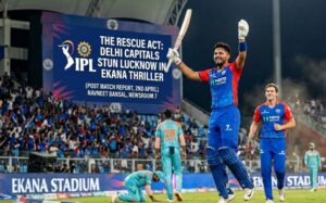ਰਿਜ਼ਵੀ ਦਾ ਕਮਾਲ: ਦਿੱਲੀ ਕੈਪੀਟਲਜ਼ ਨੇ ਇਕਾਨਾ ਦੇ ਰੋਮਾਂਚਕ ਮੁਕਾਬਲੇ ਵਿੱਚ ਲਖਨਊ ਨੂੰ ਹਰਾਇਆ