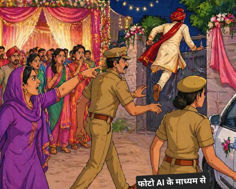 ਫਾਜ਼ਿਲਕਾ, ਪੰਜਾਬ : ਵਿਦਾਈ ਦੇ ਸਮੇਂ ਖੁੱਲੀ ਦੂਲਹੇ ਦੀ ਪੋਲ, ਪਹਿਲੀ ਪਤਨੀ ਨੂੰ ਦੇਖ ਕੇ ਕੰਧ ਟੱਪ ਕੇ ਹੋਇਆ ਫਰਾਰ