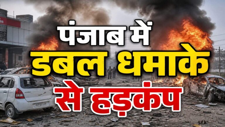 Breaking News…….ਪੰਜਾਬ ਵਿੱਚ ਦੋ ਧਮਾਕਿਆਂ ਨਾਲ ਸੂਬੇ ਭਰ ਵਿੱਚ ਹਾਈ ਅਲਰਟ