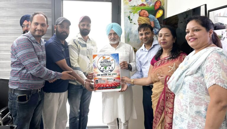 ਪਟਿਆਲਾ ਵਿਖੇ ਹੋਣ ਜਾ ਰਹੀ ਸੀਬੀਐਸਈ ਨੈਸ਼ਨਲ ਅਥਲੈਟਿਕਸ ਮੀਟ ਨਾਲ ਪੰਜਾਬ ਖੇਡਾਂ ਵਿੱਚ ਜੁੜੇਗਾ ਇੱਕ ਨਵਾਂ ਇਤਿਹਾਸਿਕ ਪੰਨ / पटियाला में होने जा रही सीबीएसई नेशनल एथलेटिक्स मीट से पंजाब के खेल इतिहास में जुड़ेगा नया ऐतिहासिक अध्याय